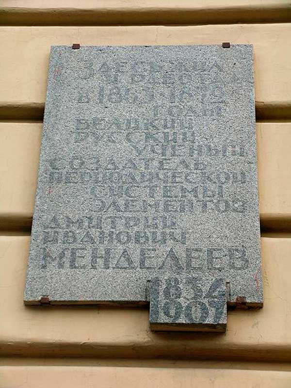 Мемориальная доска на здании Технологического института