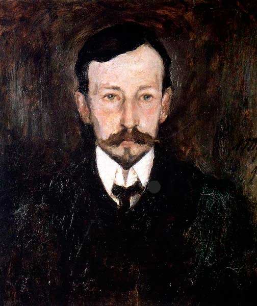 Портрет Ивана Бунина. Леонард Туржанский