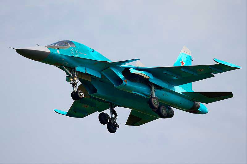 Су-34 вид сбоку
