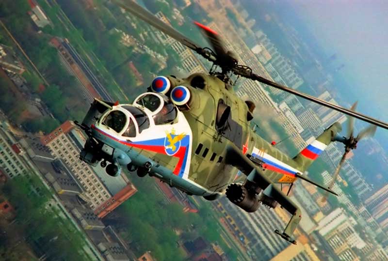 Транспортно-боевой вертолёт Ми-24 Транспортно-боевой вертолёт Ми-24
