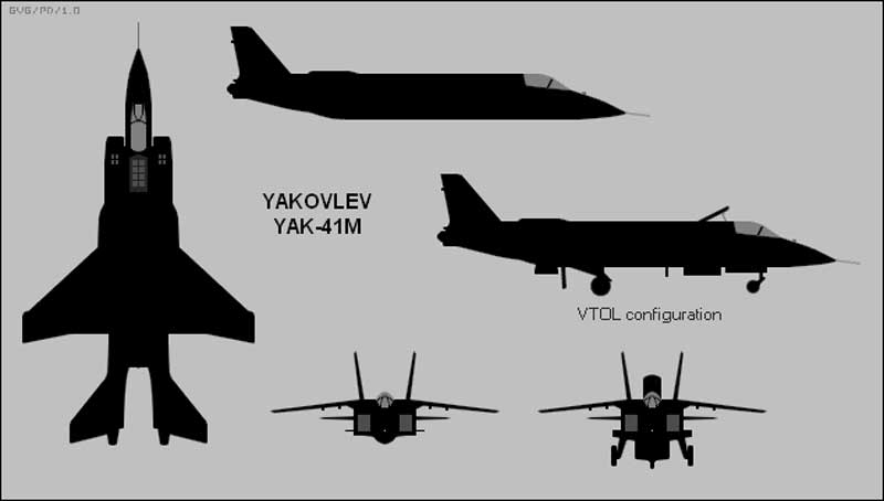 Проекции Як-141