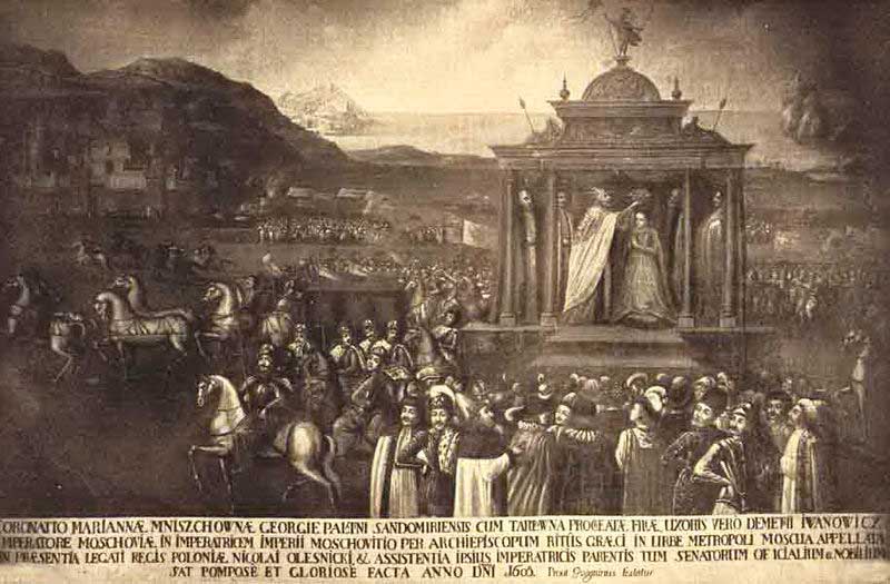 Въезд Марины Мнишек в Москву. 3 мая 1606 г. Въезд Марины Мнишек в Москву. 3 мая 1606 г.