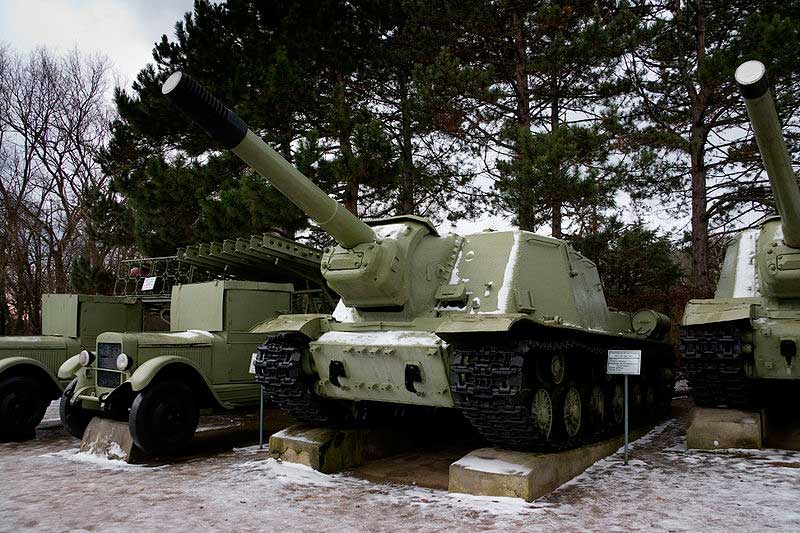 ИСУ-152 в Музее на Сапун-горе, Севастополь ИСУ-152 в Музее на Сапун-горе, Севастополь