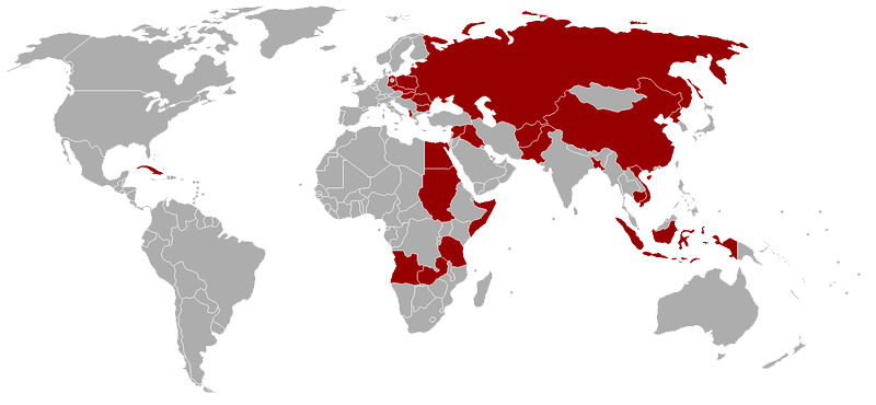 Страны, эксплуатировавшие МиГ-19 Страны, эксплуатировавшие МиГ-19
