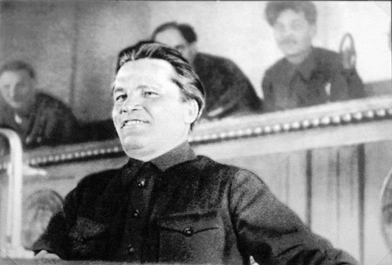 С. М. Киров выступает на XVII съезде ВКП(б). Москва, 1934