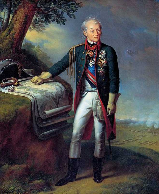 «Портрет А. В. Суворова». Художник К. Штейбен, 1815 «Портрет А. В. Суворова». Художник К. Штейбен, 1815