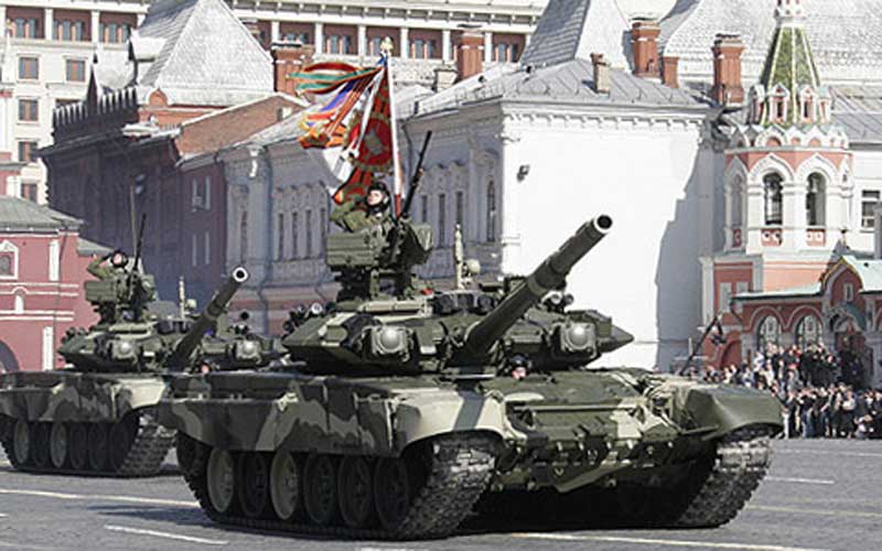 Т-90А на Параде Победы 9 мая 2009 года