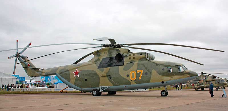 Ми-26 ВВС России на МАКС-2009