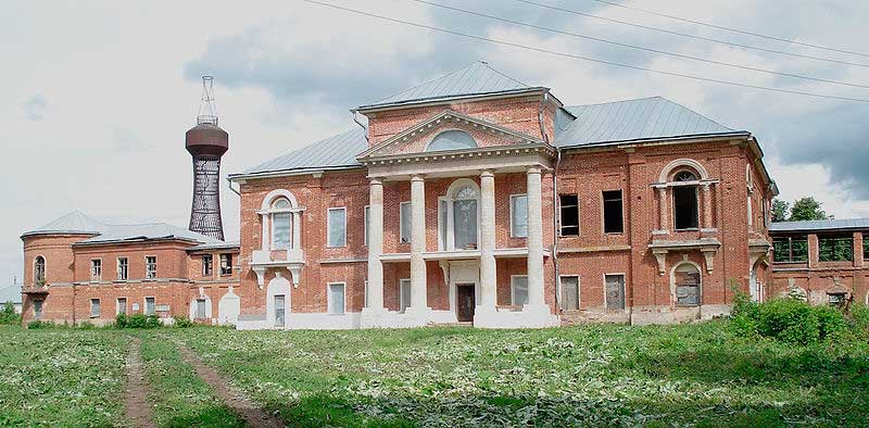 Дворец Нечаевых в усадьбе Полибино (Липецкая область)