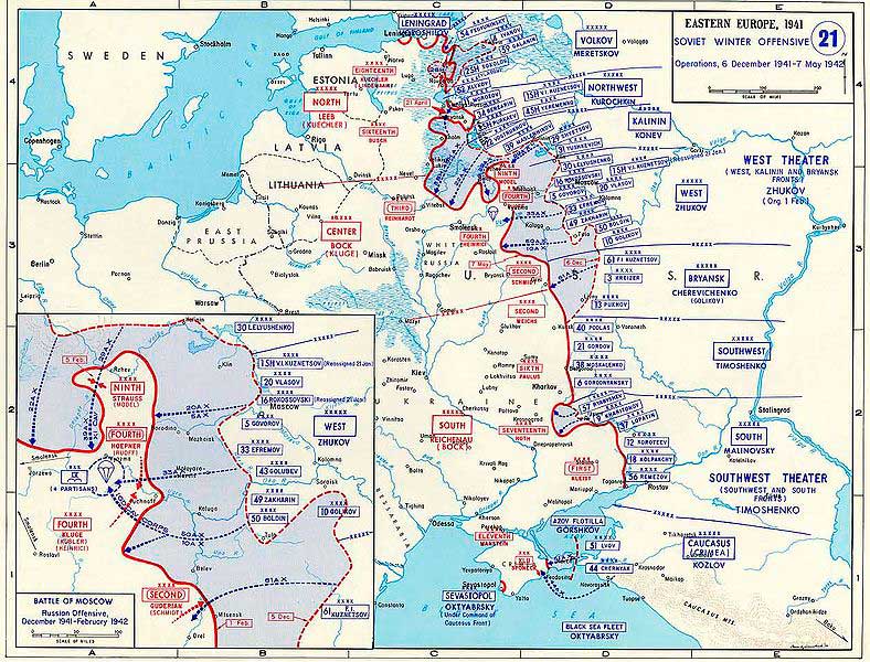 декабрь 1941 &mdash; май 1942