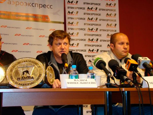 Вадим Финкельштейн &mdash; президент M-1 Global и менеджер Фёдора Емельяненко.