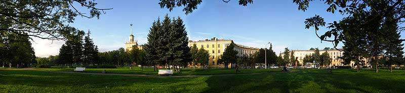 Панорама Привокзальной площади
