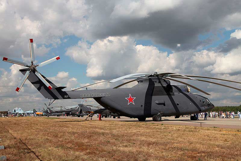 Ми-26 ВВС России: вид сзади