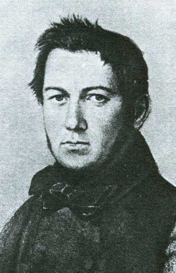 Портрет М. Глинки кисти художника Я. Ф. Яненко, 1840-е годы