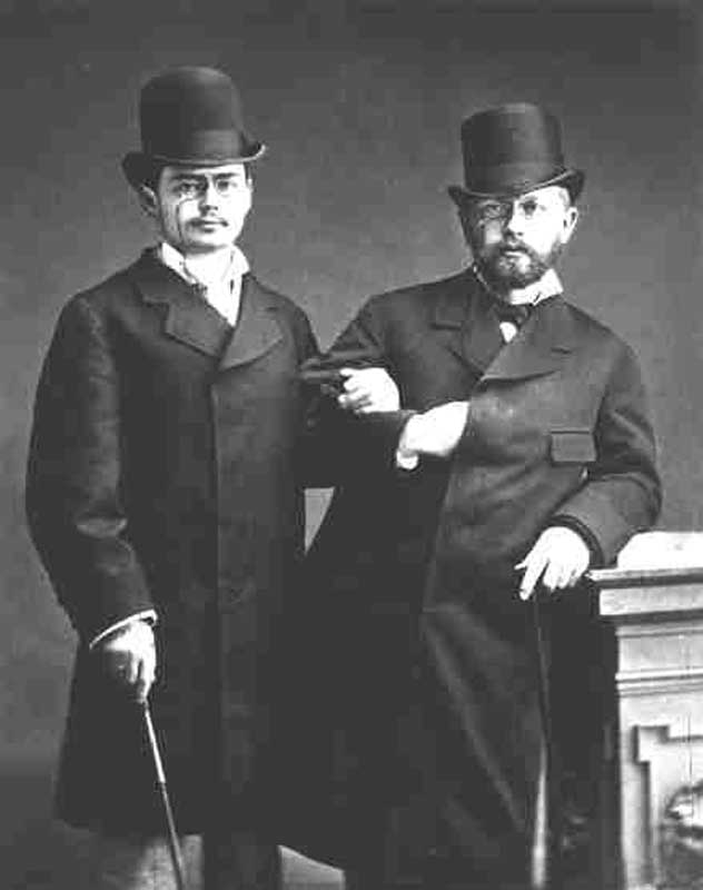 Котек и Чайковский в 1877 г. Котек и Чайковский в 1877 г.