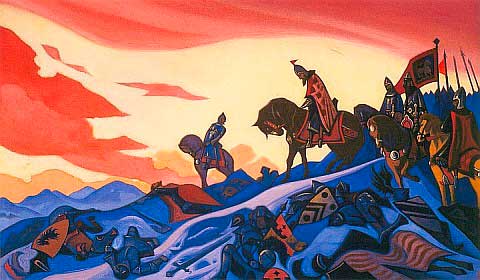 &laquo;Александр Невский&raquo;. 1942
Николай Константинович Рерих Государственный музей Востока (временно)
