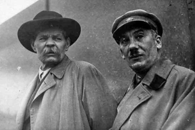 Максим Горький и Генрих Ягода. Не ранее ноября 1935 года