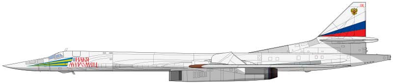 Бомбардировщик Ту-160 &laquo;Илья Муромец&raquo;