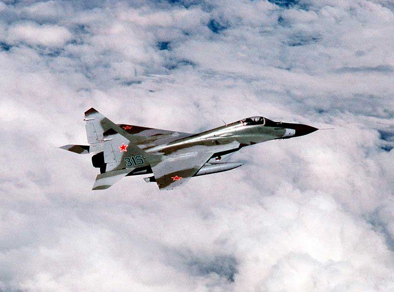 МиГ-29 ВВС СССР в 1989 году