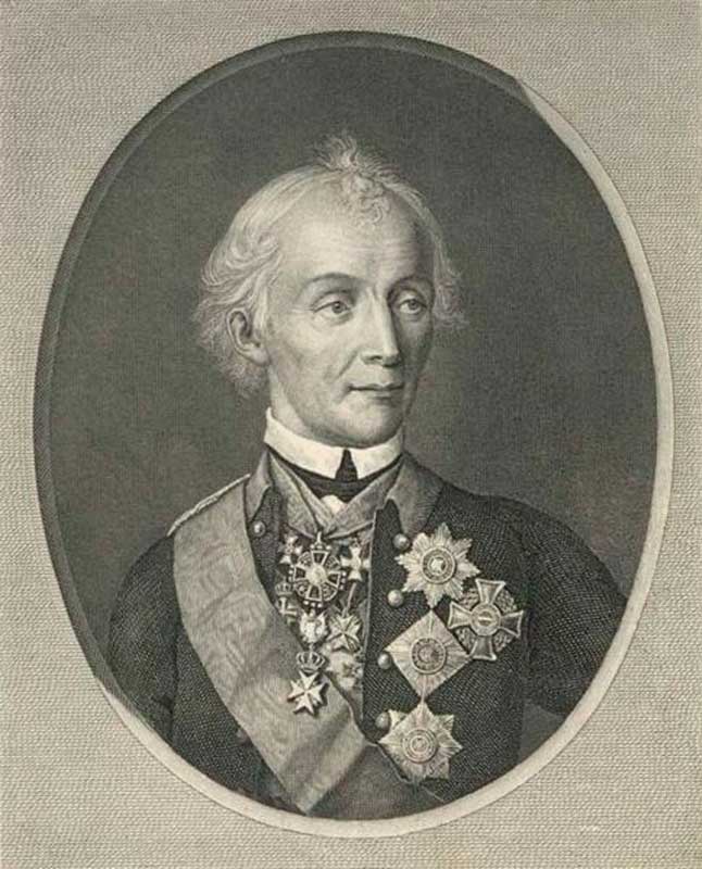 Н. И. Уткин. Портрет А. В. Суворова. 1818 г. Гравюра с портрета 1800 года. Н. И. Уткин. Портрет А. В. Суворова. 1818 г. Гравюра с портрета 1800 года.