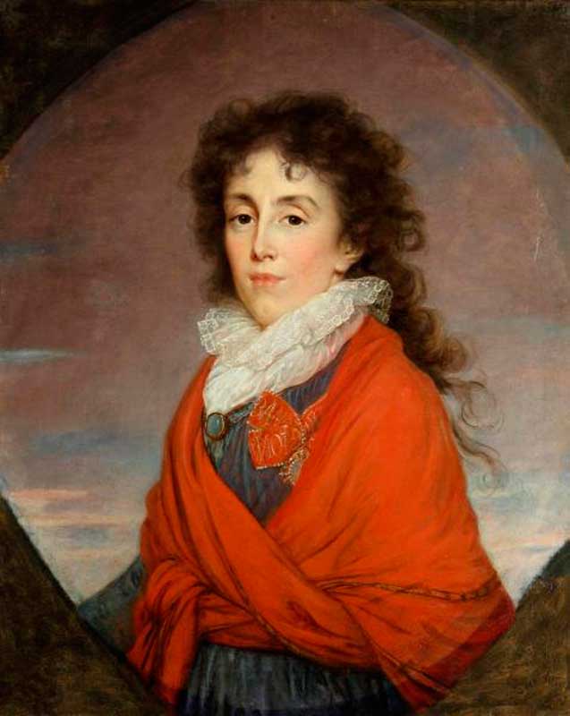 Портрет жены полководца, Е. И. Г.-Кутузовой, кисти Э. Виже-Лебрен, 1795 год Портрет жены полководца, Е. И. Г.-Кутузовой, кисти Э. Виже-Лебрен, 1795 год