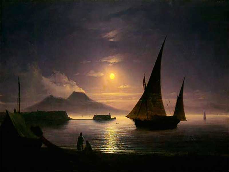 Неаполитанский залив. 1842