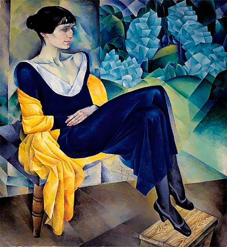 Н. Альтман. Портрет А. А. Ахматовой, 1914 год. Русский музей Н. Альтман. Портрет А. А. Ахматовой, 1914 год. Русский музей