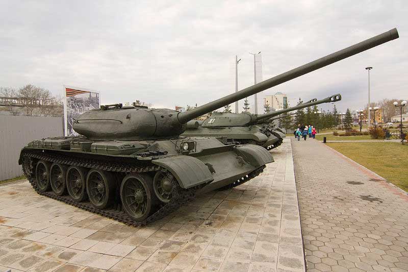 Т-54 обр. 46 года в музее в Верхней Пышме (Россия)