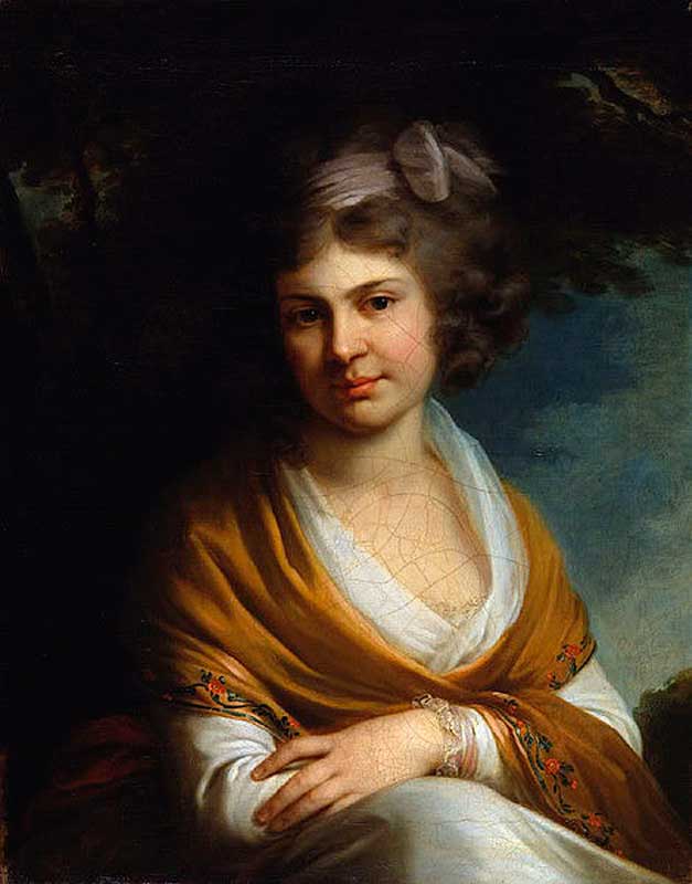 Дочь Суворова Наталья в 20 лет. Иоганн-Батист Лампи, 1795. Дочь Суворова Наталья в 20 лет. Иоганн-Батист Лампи, 1795.