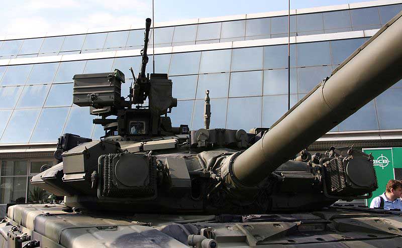 Т-90К на МВСВ-2008 &mdash; Международной выставке для сухопутных войск 2008 года