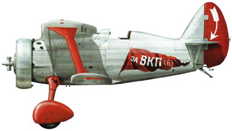  И-15   ВВС РККА (комбриг И.У.Павлов)  (с) Михаил Быков