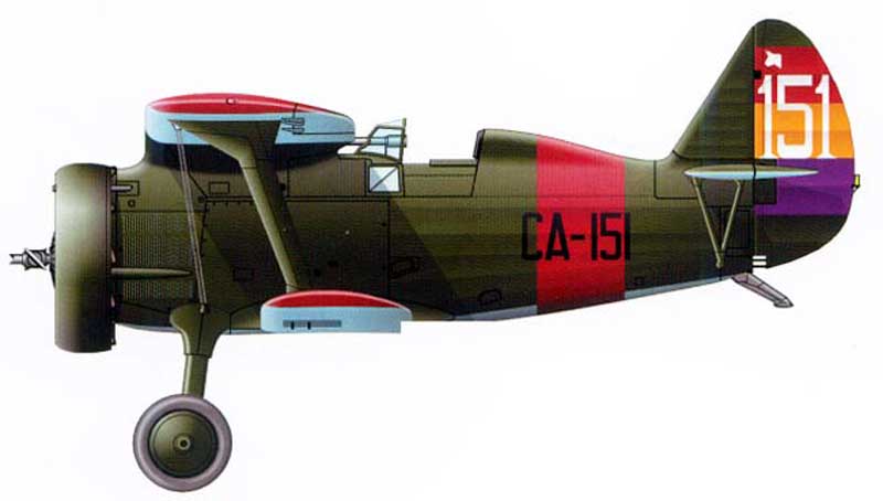 И-15 республиканцев  (с) Михаил Быков