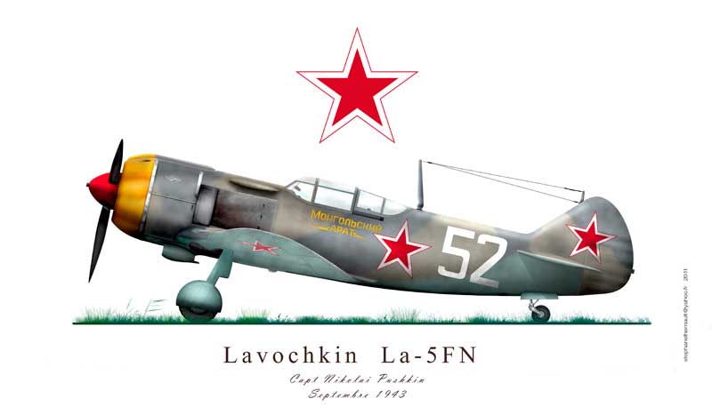 Истребитель Ла-5ФН Истребитель Ла-5ФН