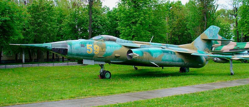 Як-28 в Военно-историческом музее Воздушных сил Вооруженных Сил Украины, Винница, Украина