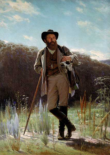 Портрет художника И. И. Шишкина, 1873