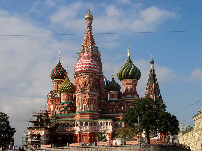Собор Василия Блаженного. Москва, Россия.