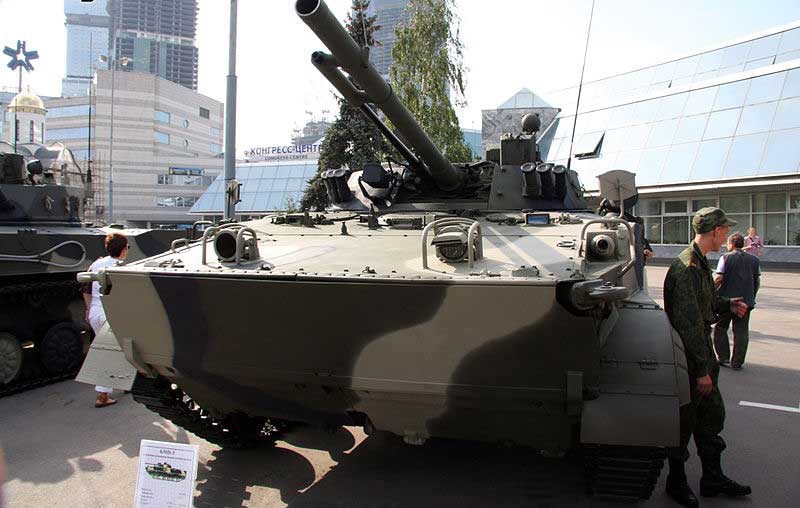 БМП-3 Международной выставке для сухопутных войск