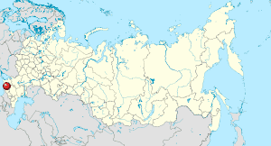 Карта города Майкопа
