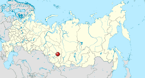 Карта города Северск