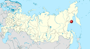 Карта города Магадан