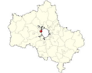 Карта города Красногорска