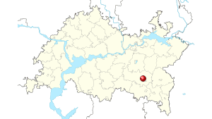 Карта города Альметьевск Карта города Альметьевск