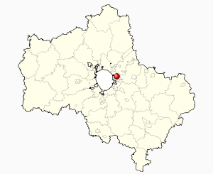 Карта города Балашиха Карта города Балашиха