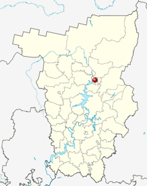 Карта города Березники