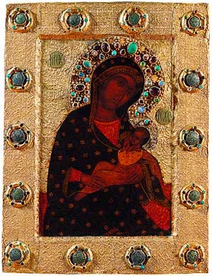 список XVI в. в окладе XIV в., взятом с оригинала