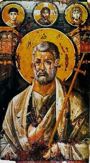 Апостол Пётр. начало VI в.