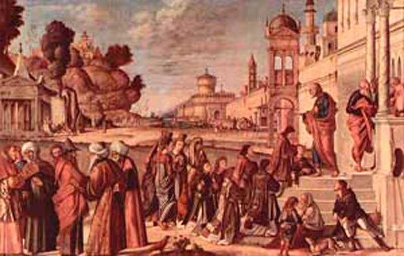 Рукоположение святого Стефана в диаконы (Витторе Карпаччо, около 1514 года)