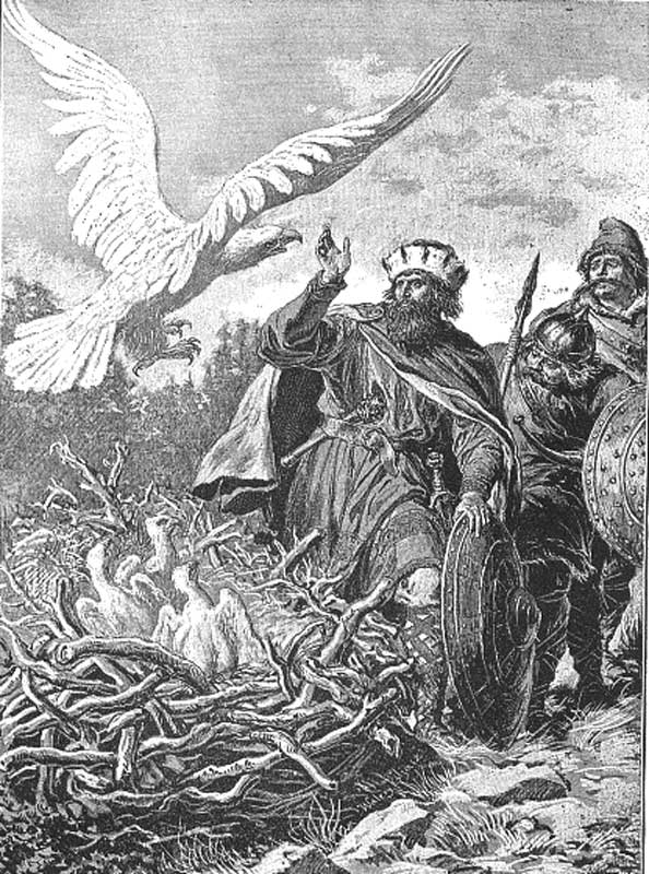 Лех с братьями Чехом и Русом (художник Валерий Эляш-Радзиковский)