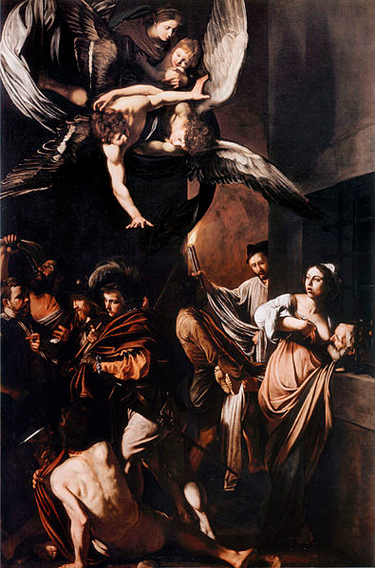 Семь деяний милосердия Караваджо, 1607