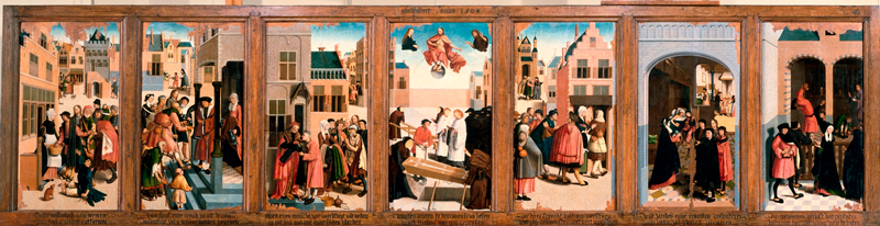 Семь дел милосердия. Мастер из Алкмара[en], 1504